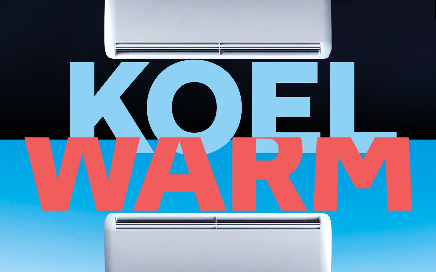 Airco die zowel koelt als verwarmt